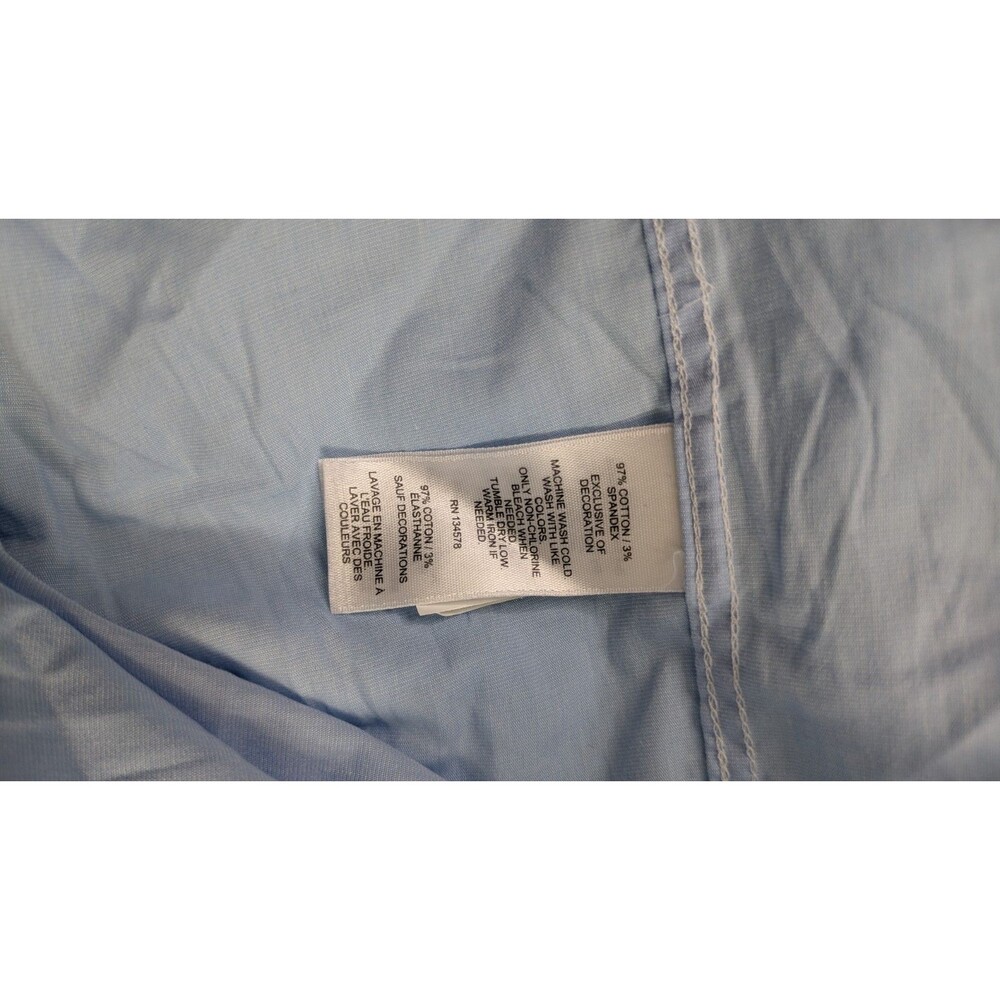 Vineyard Vines Mens XL Blue Long Sleeve Button Down Shirt Pocket Cotton Preppy - Picture 11 of 14
